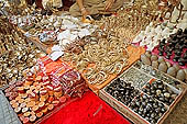 Kangra - the market on the labyrinth of alleys leading to Bajreshwari Devi Temple.